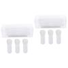 balacoo 6pcs Mini Blush Brush for Women Soft Bristle Powder Makeup Tool Storage Box for Travel Home for Liquid Products view 1