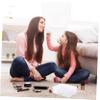 balacoo 6pcs Mini Blush Brush for Women Soft Bristle Powder Makeup Tool Storage Box for Travel Home for Liquid Products view 4