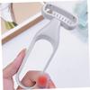 Balacoo 10 Pcs Armpit Grooming Razors for Women Disposable Razors Face Epilator Mini Tools Womens Razors for Shaving Face Body Hair Shavers Eyebrow Trimmer Care, 13x5cm, Grey view 3