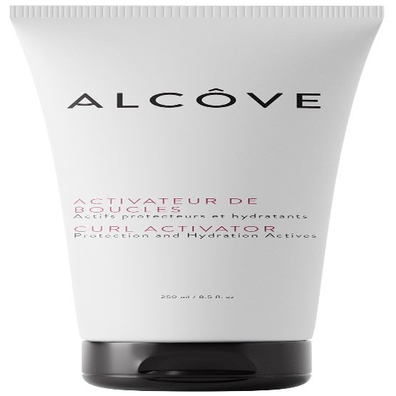 Alcve - Curl Activator for Curly Hair - Argan Oil, Pomegranate Seed & Mango Extract - Defining Cream for Wavy Hair - Anti Frizz - Moisturizing - Effective in High Humidity - 250ml