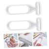 Balacoo 2pcs Armpit Womens Razors for Shaving Face Trimmer Bikini Shavers Facial Razor Wisking Tool Remover for Armpit Shaver for Women Body Hair Razor Manual, 13x5cm, Grey view 4