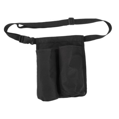 balacoo 2pcs Organizer Waist Pouch Portable Masseur Bottle Holder for Massage Beauty Shops Lightweight Black Design Convenient Storage for Bottles