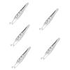 balacoo 5pcs Professional Eyelid Tweezers Meibomian Gland Expressor Eyelid Compressor Tweezer for Beauty view 1