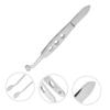 balacoo 5pcs Professional Eyelid Tweezers Meibomian Gland Expressor Eyelid Compressor Tweezer for Beauty view 2