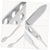 balacoo 5pcs Professional Eyelid Tweezers Meibomian Gland Expressor Eyelid Compressor Tweezer for Beauty view 3