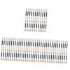 balacoo 96pcs Double- Eyeshadow Applicators Skin-friendly Makeup Sticks for Women Portable Cosmetic Brushes for Even Application for Everyday Use and Makeup Experimentation view 1