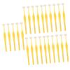 Balacoo 25 Pcs Folding Eyebrow Trimmer Female Eyebrow Remover Portable Eyebrow Remover Eyebrow Trimmer Tool Home Tools Shaver Stainless Steel Women's Eyebrow Scraper Household, 12.5x1.3cm view 1
