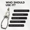 Large Surgical-Grade Toe Nail Clippers - Heavy Duty Double Action Mycotic - Jaws Podiatry Stainless Steel Toenail Clippers for Thick Toenails - Ingrown Cuticle Nippers - Manicure Pedicure Tools view 4