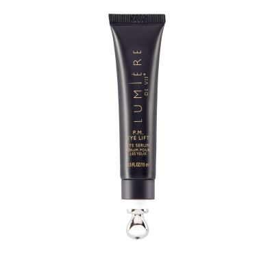 Lumire de Vie P.M. Eye Lift: Revolutionary Eye Serum with Stainless-Steel Applicator - Maintains Skin Elasticity, Wrinkles & Dark Spots, Provides Soothing Moisturization - (0.5 FL OZ/15 ml)