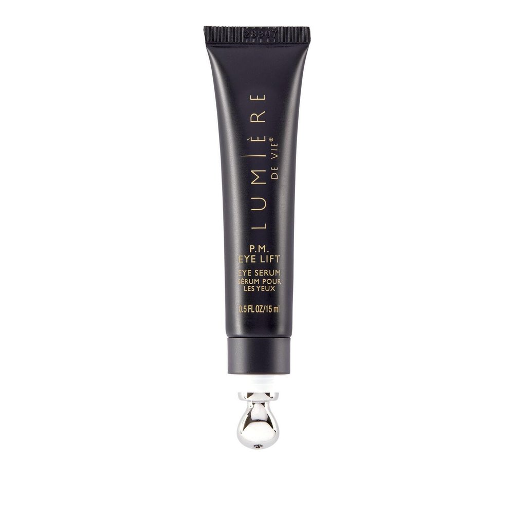 Lumire de Vie P.M. Eye Lift: Revolutionary Eye Serum with Stainless-Steel Applicator - Maintains Skin Elasticity, Wrinkles & Dark Spots, Provides Soothing Moisturization - (0.5 FL OZ/15 ml)