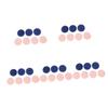 balacoo 35pcs Round Makeup Sponge Powder Puff Wet Dry Use for Cream Liquid Foundation and Loose and Safe for Delicate Skin Blue and Skin Tone view 1