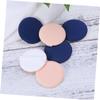 balacoo 35pcs Round Makeup Sponge Powder Puff Wet Dry Use for Cream Liquid Foundation and Loose and Safe for Delicate Skin Blue and Skin Tone view 2