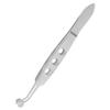 balacoo 2pcs Stainless Steel Tweezers for Women Meibomian Gland Non-skid Grip Comfortable Control for Mgd and Dry Eye Treatment Rounded Tip view 3