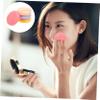 balacoo 16pcs Round Makeup Sponges Soft Blender Foam for Cream Powder Dual-sided Puff for Wet Dry Use for Home Salon Application Skin-friendly Material Versatile Beauty Tool view 4
