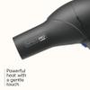 Infiniti PRO CONAIR Hair Dryer with Diffuser, Professional AC Motor, Tourmaline Ceramic Technology Blow Dryer, Includes Concentrator and Blowout Brush, Amazon Exclusive, Gray view 3
