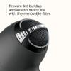 Infiniti PRO CONAIR Hair Dryer with Diffuser, Professional AC Motor, Tourmaline Ceramic Technology Blow Dryer, Includes Concentrator and Blowout Brush, Amazon Exclusive, Gray view 4
