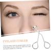 Balacoo 2pcs Partial Eyelash Curler Silver Eyelashes Curler Tool for Makeup Lash Curler with Comb Lash Curling Clips Makeup Tools Lash Curlers Eye Curler Miss Stainless Steel Mini Caliper, 9.7x5.3cm view 4