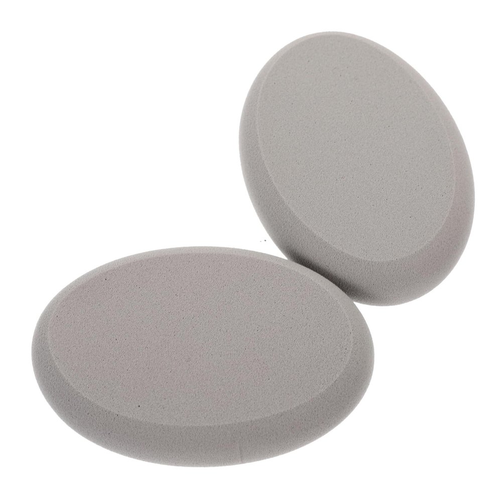 balacoo 8pcs Makeup Powder Puff Soft Non Sponge for Loose Powder Foundation Finger Puff for Application Compact Lightweight Design for Easy Storage