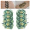 3 sheets Realistic Snake Scales Temporary Tattoos Halloween Cosplay Costume Body Art Tattoo for Men and Women view 3
