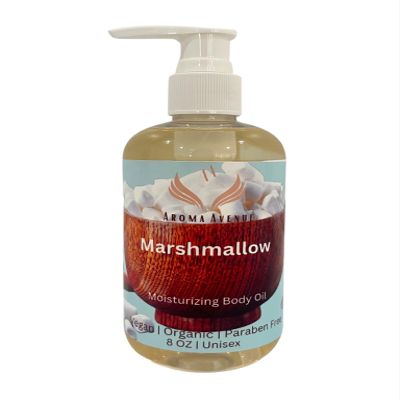 Aroma Avenue Marshmallow 8oz Body Oil Smells Like Marshmallow Perfume Body Oil Smelling Great All Day