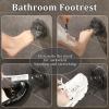 PENGYUDA Shower Foot Rest for Shaving Legs,Non Slip Powerful Suction Cup Foot Holder for Shower Shaving Legs Assist,No Drilling,Reusable Foot Stool Stand for Women & Back Pain Sufferers(Black) view 4