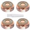 Facial Hair Remover Replacement Heads Generation 2 for Finishing Touch Flawless Facial Hair Removal Tool for women,Double Halo Painless and Smooth As Seen On TV. view 1