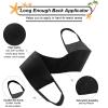 4 Pcs Self Tanner Mitt Applicator Kit - Self Tanning Mitt Glove,Self Tanner Back Applicator,Mini Face Tanner Mitt,Face Tanner Brush Soft Streak-Free Reusable & Washable for Women Girl Men (Black) view 4