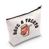 JXGZSO Funny RPG Gamer Gift Have A Treato Popper the Kobold Cosmetic Bag BG3 Inspired Makeup Bag view 1