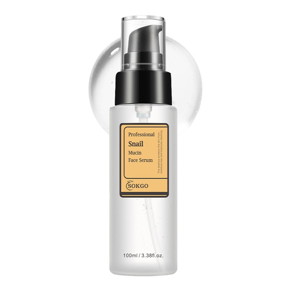 Professional Snail Mucin Serum, Intensive Hydration and Repair for Healthy Skin