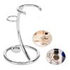BBAUER 1PC Black Stainless Steel Holder Stand Brush Shaving Holder Safety Men's Shaving Brush Stand Shaver Kit Organizer ( Color : Silver ), haotingting123 view 2