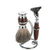 BBAUER 1PC Black Stainless Steel Holder Stand Brush Shaving Holder Safety Men's Shaving Brush Stand Shaver Kit Organizer ( Color : Silver ), haotingting123 view 4