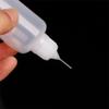Clear Needle Tip Glue Bottle, Plastic Dropper Bottles Refillable Portable Travel Squeeze Bottle for Small Gluing Projects, Paper Quilling DIY Craft, Acrylic Painting(20ml) view 3