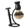 1PC Black Stainless Steel Holder Stand Brush Shaving Holder Safety Men's Shaving Brush Stand Shaver Kit Organizer ( Color : Black ) view 2
