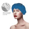 I'M So Cool Print Shower Cap For Women Double Layer Waterproof Bath Cap Elastic Reusable Shower Hat Hair Protection Bath Hat For Spa Salon Bathing Ladies view 3