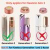 for Flawless Replacement Heads Gen 3 - Finishing Touch Flawless Facial Hair Remover Replacement Blades for Women, Shaver & Razor (6 pack Generation 3) view 2