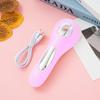 ThreeH UV LED Lamp for Gel Nails Cordless Rechargeable Nail Light Handheld Portable Nail Dryer Flash Gel Polish Curing Home Nail Art Tools,Pink view 3