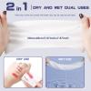 Disposable Face Towel, 100 Count Face Towels for Washing Soft Cotton Dry Wipes Facial Cloths Towelettes for Washing and Drying, Facial Tissue for Cleansing, Skincare and Makeup Remover view 3