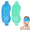 candyfouse 2Pack Cold Cooling Eye Mask, Reusable Hot Colder Therapy Gel Bead with Plush Backing for Puffiness Migraine Stress Relief Skin Care Dry Eyes view 1