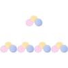 FRCOLOR 15pcs Reusable Rounded Makeup Cleansing Pads Cleaning Discs for Gentle Exfoliation and Makeup Removal for Home and Salon Use view 1
