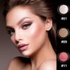 3 Pcs Cream Contour Stick Makeup Kit, Shades with Highlighter, Blush and Bronzer Contour Stick for Sculpt the Cheeks, Waterproof, Matte & Dewy Finish (Light,#01+#09+#11) view 2