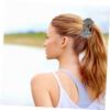 Angoily Rhinestone Bowknot Hair Bun Maker for Women Fake Messy Bun for Boys and Girls view 4