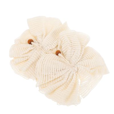Angoily 2pcs Sisal Bath Ball Exfoliating Back Scrubber for Body Skin Scrubbers Bubble Forming Bath Tools Sponges for Women