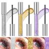 Bekoeen 3PCS Sparkling Diamonds Mascara, Waterproof Shining Colorful Lashes for Eyelashes, Long Lasting Lengthening Volumizing Mascara for Party Wedding view 1