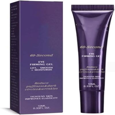 IFFANY 60 Seconds Eye Firming GelInstant Eye Lift, Anti Wrinkle Eye CreamRapid Wrinkle Repair Eye CreamWake Up Eye GelReduce Signs of Aging