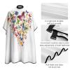 GTABVECT Butterfly Heart Professional Barber Cape Polyester Hair Cutting Salon Cape Water Stain Resistant Apron Cutting Hair Beard Hairdressing Cape Anti-Static Haircut 56.766.9 Inch (1 Pack) view 4