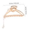 Angoily 3pcs Elegant Tassel Hair Clips for Women Stylish Dangle Hair Accessories for Types for Parties and Daily Wear view 3
