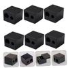 Ipetboom 12pcs Double Hole Eyebrow Pencil Sharpeners Manual Makeup Tools for Precise Brow and Eyeliner Application Design Protective Lid for Travel and Daily Use view 4
