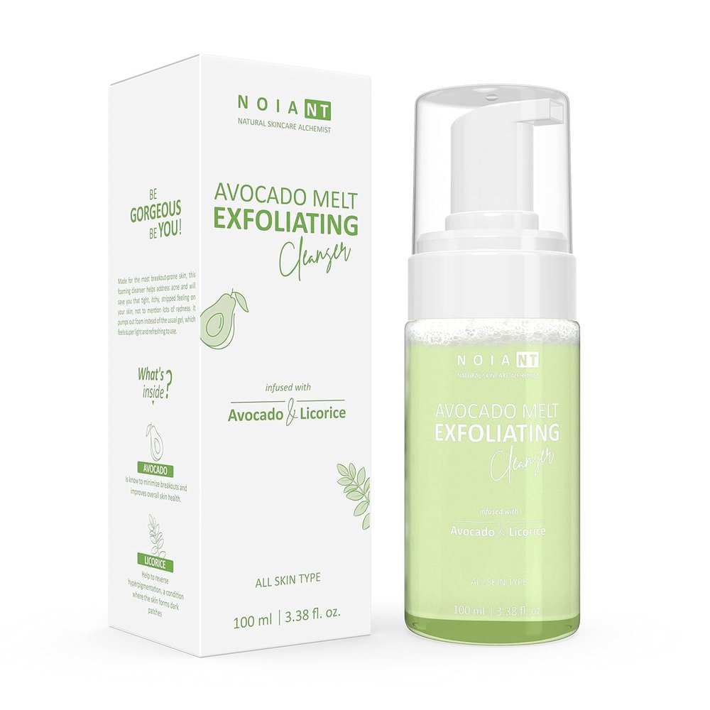 ATS Avocado & Licorice Melt Exfoliating Foaming Cleanser | Daily Face Cleanser, Removes Oil, Deep Cleansing | For Normal to Oily skin - 100ml