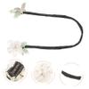 Angoily Rhinestones Hair Bun Maker Elegant Bun Former for Women and Girls for and Daily Styling Suitable for Thick and Thin Hair Easy to Use and Comfortable view 3
