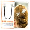 Angoily Rhinestones Hair Bun Maker Elegant Bun Former for Women and Girls for and Daily Styling Suitable for Thick and Thin Hair Easy to Use and Comfortable view 4